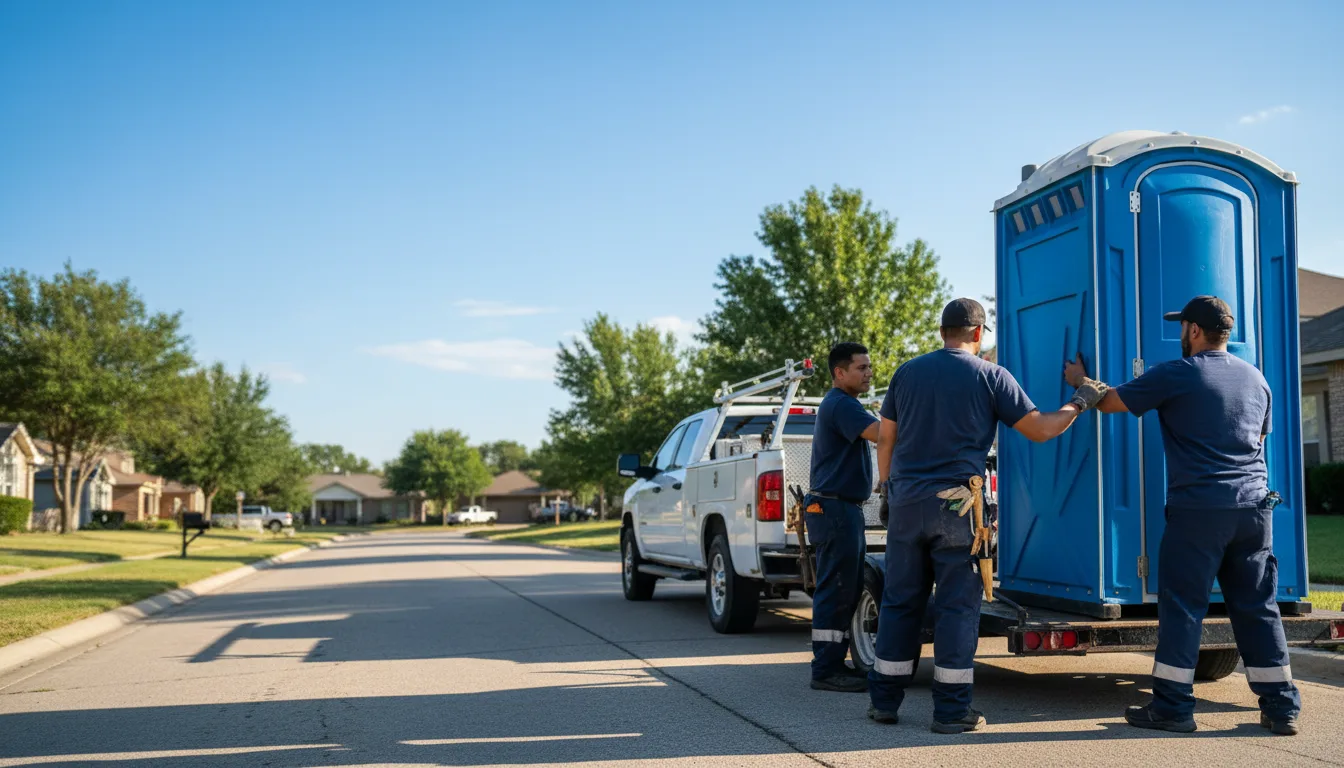 Portable Toilet Rental in Konawa, OK near me